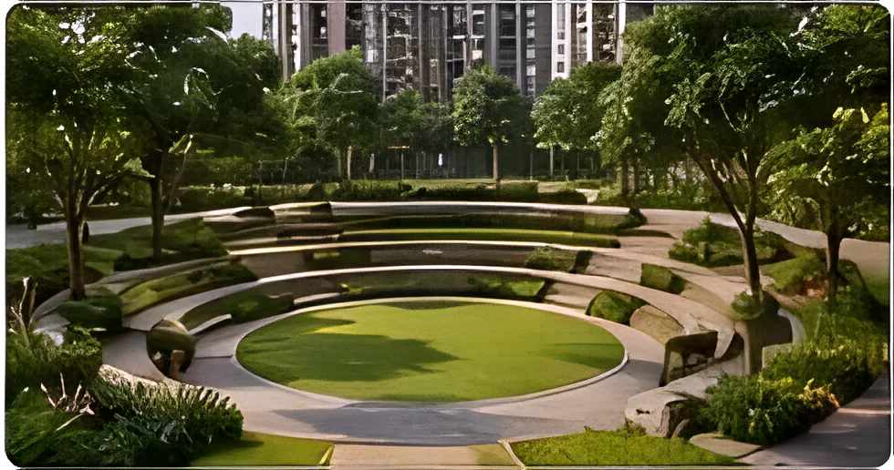 Amphitheatre at SNN Kudlu Gate, artist impression