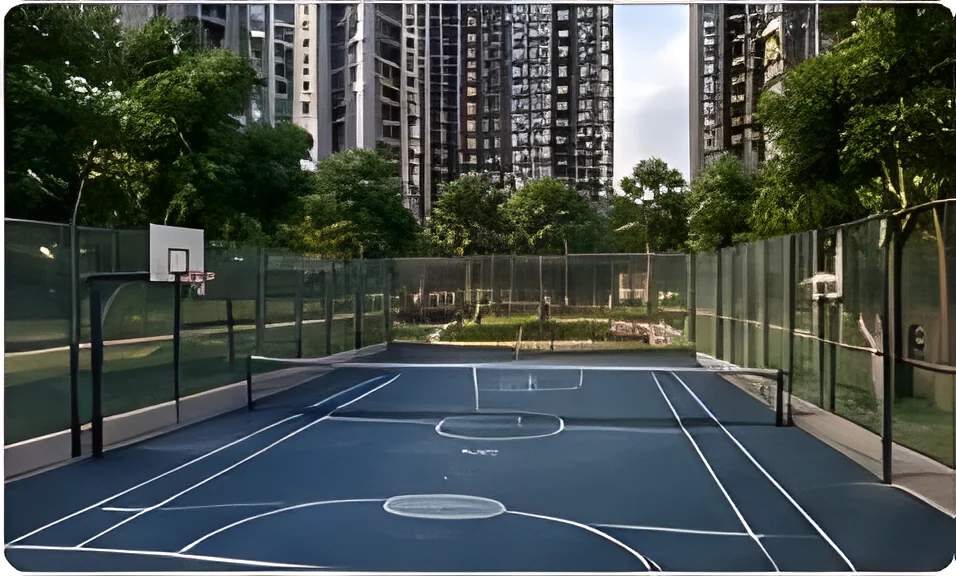 Multipurpose court at SNN Kudlu Gate, artist impression