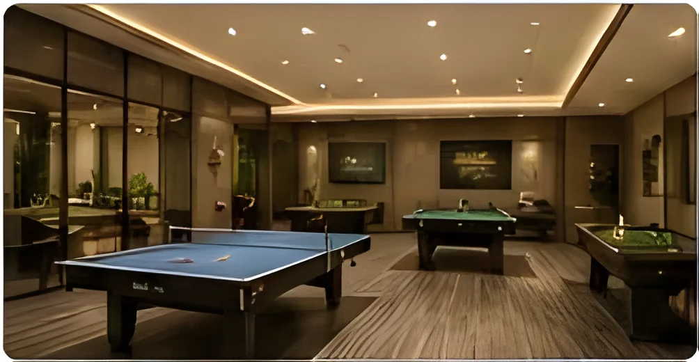 Indoor games room at SNN Kudlu Gate, artist impression
